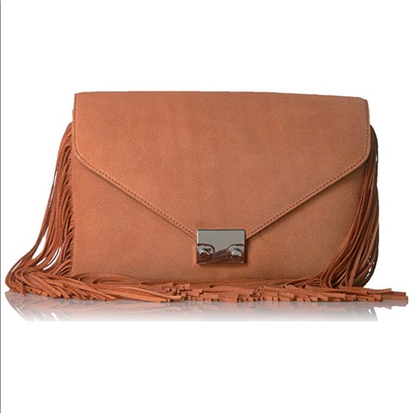 Loeffler Randall Handbags - NWT Loeffler Randall Fringe Lock Clutch COACHELLA!
